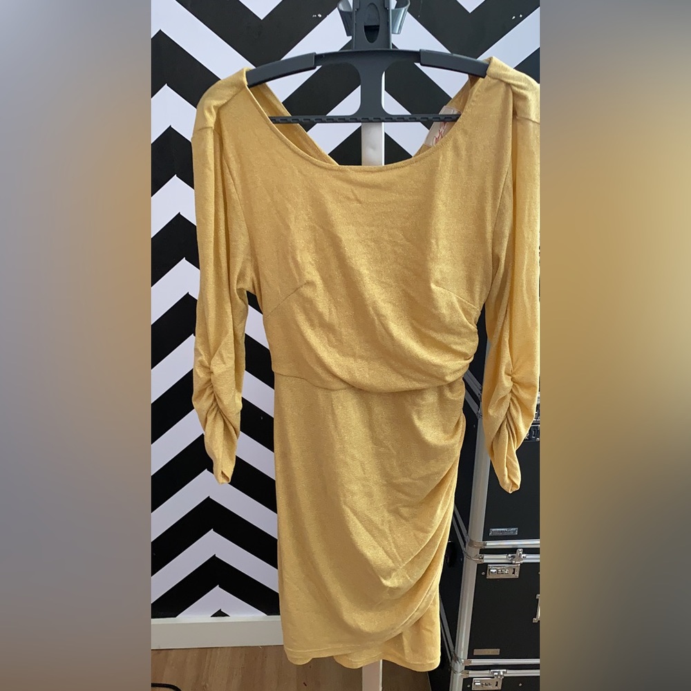 Marilyn Monroe Golden Dress - Picture 4 of 4